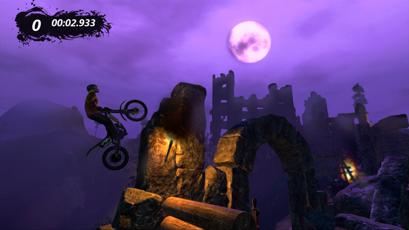 Illustration for article titled Motocross Bikes Soar at Awkward Angles in Trials Evolution's Newest Screenshots